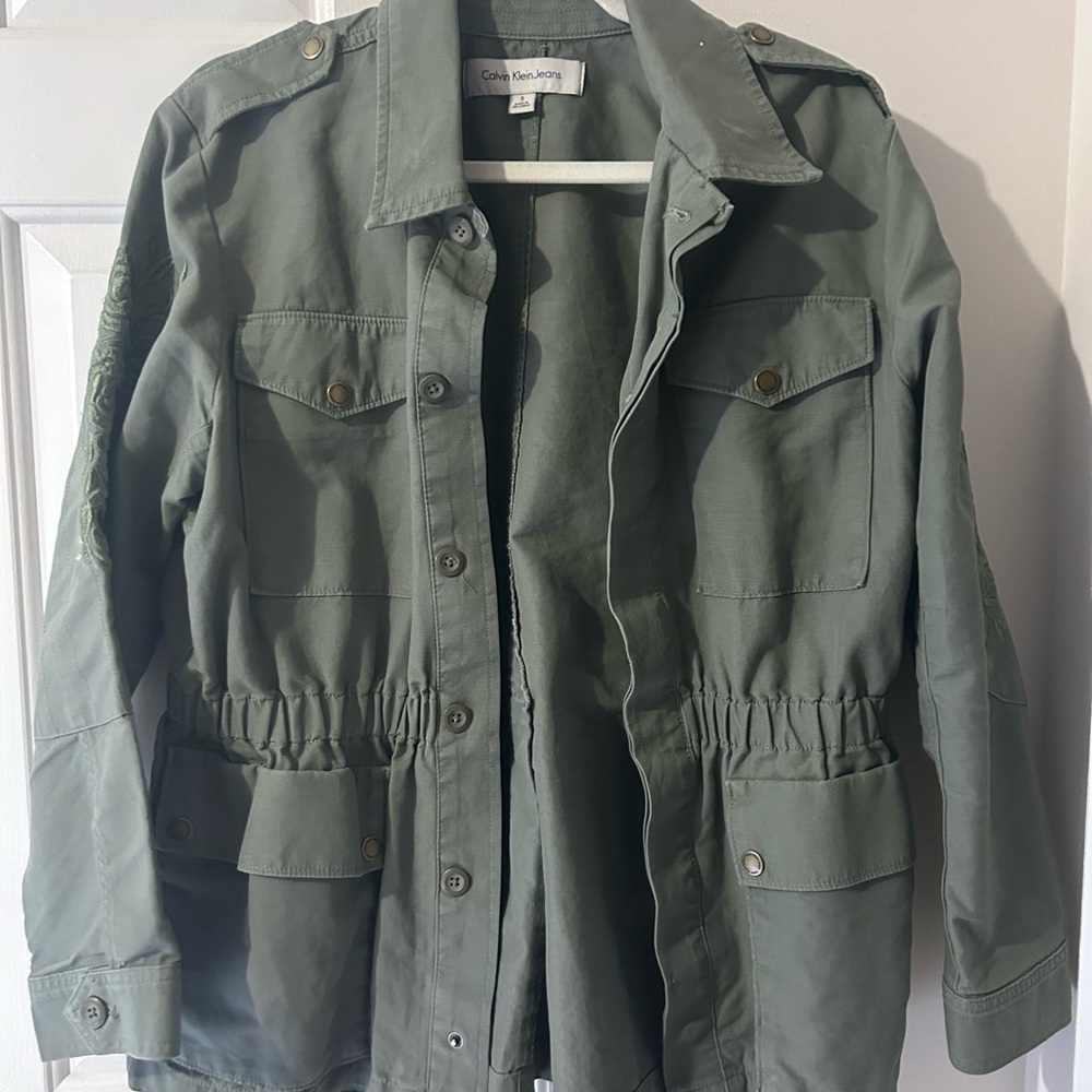 Calvin Klein Olive Green jacket